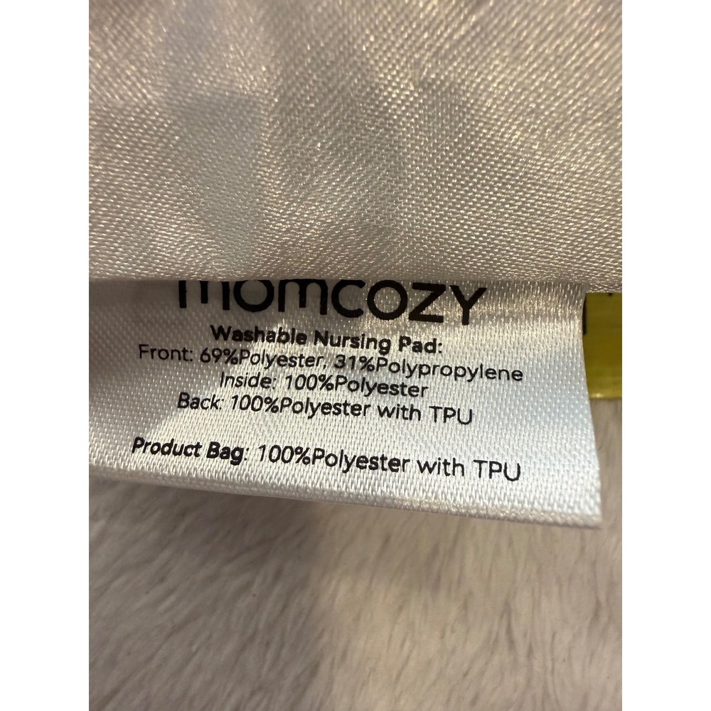 Momcozy‎ Washable Nursing Pads Set with Laundry Bag and Storage Pouch White Pink - Picture 4 of 5